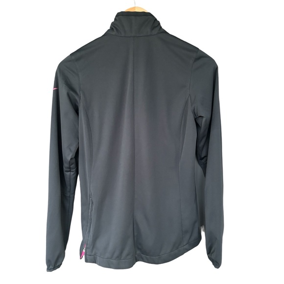 Nike Golf Womens Grey 1/2 Zip Pullover with Bright Pink Accents XS - Picture 8 of 16